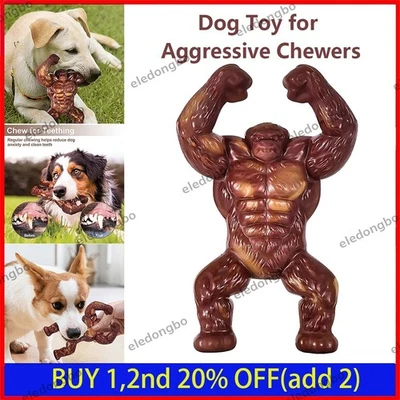 1/2 Indestructible Dog Toys Extreme Tough Interactive Toy for Aggressive Chewers - Image 1 of 4