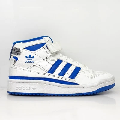 Adidas Boys Forum Mid GZ1768 White Basketball Shoes Sneakers Size 6 - Image 1 of 4