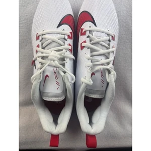 Scarpe da calcio Nike FQ4045-102 Vapor Edge Speed 3 bianche rosse modellate taglia 10 - Foto 1 di 7