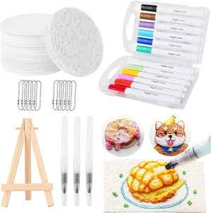 2025 Magic Puffy Paint, 3D Zeichnung Magic Canvas Schwamm Textur Malset, Zum Selbermachen - Bild 1 von 6