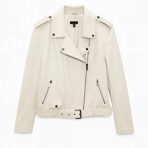 Chaqueta de moto de cuero Leeron estándar universal talla 2XL nueva con etiquetas - Imagen 1 de 10