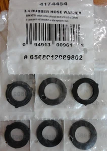 Lote de 7 piezas manguera de jardín resistente 3/4" goma manguera lavadora junta tórica - Imagen 1 de 4