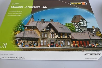 Faller 212111 Bahnhof Schwarzburg, angefangener Bausatz - Bild 1 von 2