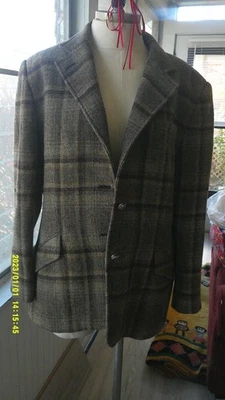 Ralph Lauren LAUREN Equestrian Style Blazer Size 16 Green Plaid Wool  - Image 1 of 4