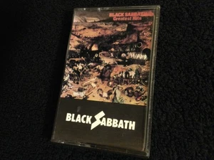 BLACK SABBATH - GREATEST HITS Cassette TESTED Sweet Leaf Changes N.I.B. Iron Man - Picture 1 of 9