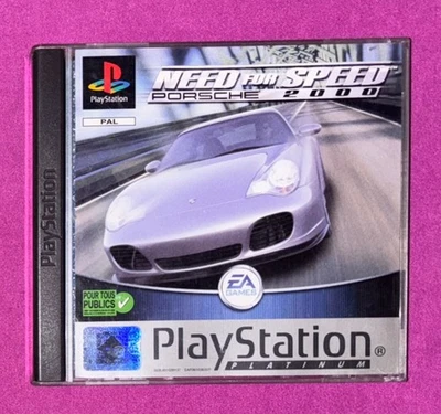 * NEED FOR SPEED PORSCHE 2000 * JEU PS1 PAL FR COMPLET  OBV CIB RETRO - Bild 1 von 3