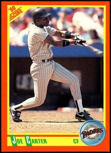 1990 Score Rookie & Traded #19T Joe Carter - HOF FREE SHIPPING! - Picture 1 of 2