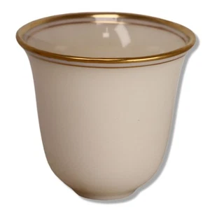 Lenox Decoration 86 Bell Shape Demitasse Liner Double Gold Band 2 5/16" OD - Picture 1 of 5