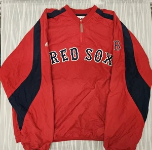 Majestic BOSTON RED SOX Mens Authentic Collection MLB Windbreaker JACKET Men XXL - Picture 1 of 6