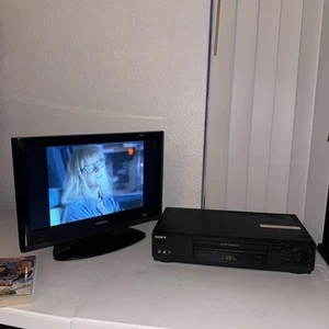 Sony SLV-N77 Lettore VCR stereo hi-fi VHS senza telecomando TESTATO - Foto 1 di 3