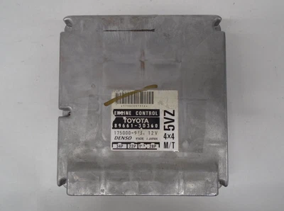 TOYOTA 1997-1998 4RUNNER 3.4L 4X4 MT 89661-3D360 ENGINE COMPUTER ECU ECM PCM - Imagem 1 de 4