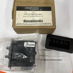 OEM NEW Dash Trailer Brake Controller Module Kit Super Duty FC3Z19H332BA BIN OB - Bild 1 von 12