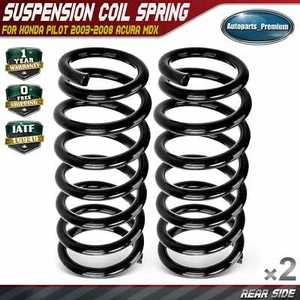 2pcs Rear Coil Spring Set for Acura MDX 2003-2006 Honda Pilot 2003-2008 V6 3.5L - Picture 1 of 9