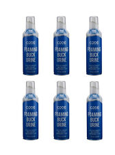 (6) Code Blue Foaming Buck Deer Urine Attractant OA1370 Retails @ $100