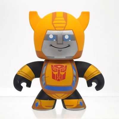 Transformers Bumblebee Mighty Muggs Vinyl Action Figure Toy 2009 Hasbro - Image 1 of 4