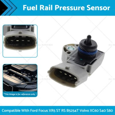 Fuel Rail Pressure Sensor Suitable For Ford Focus XR5 ST RS Volvo XC60 S40 S80 - image 1 of 4