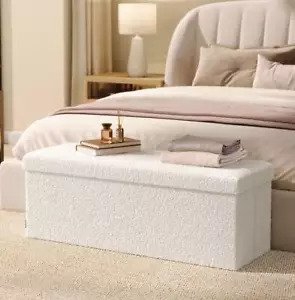 Storage Ottoman Bench–43" Chest&Footrest (Capacity) for Bedroom&LivingRoom - Picture 1 of 42