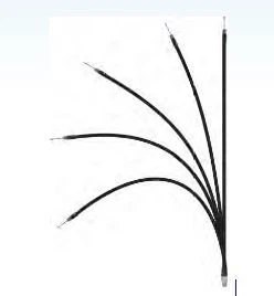 Procomm KF4-B 4ft. Superflex Tunable Fiberglass 500 Watt CB Radio Antenna, Black - Image 1 of 4