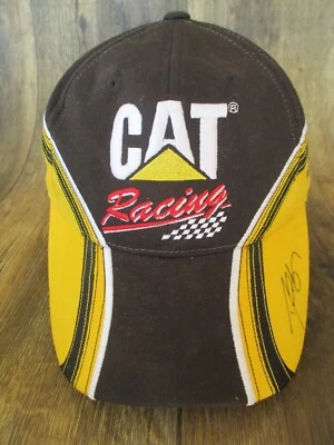 NUEVA GORRA DE CARRERAS CAT Caterpillar #22 firmada de colección NASCAR FINANCIERA #JR Foto 1 de 4