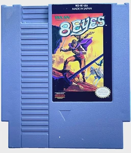 CARTUCHO DE VIDEOJUEGO ORIGINAL VINTAGE NES TAXAN "8 OJOS" NINTENDO GAME - Imagen 1 de 5