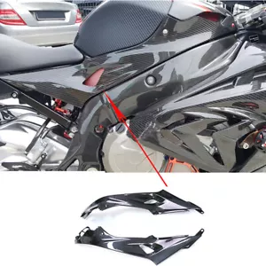 Cubierta de carenados de panel lateral de fibra de carbono real para BMW S1000RR 2015-2018 - Imagen 1 de 6