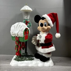Disney’s Mickey “Christmas at our House” 1995 TELCO Animated Musical Figurine - Picture 1 of 9
