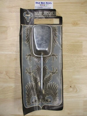 Espejo grande atornillable Yamaha Kawasaki Harley Suzuki y más NOS Drag Specialties 10 mm Foto 1 de 4