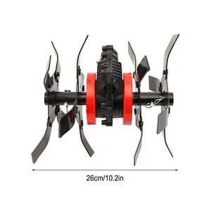Cultivator Tool Wheel 2 In 1 Multipurpose Parts Electric Tiller Wh - Picture 1 of 22