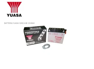 YUASA 12N5,5-3B BATTERIA ITALJET 125 BUCANIER - Foto 1 di 2