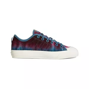 Adidas Original Nizza RF Herren Turnschuhe UK Größe 7 Indigo/Blaue Krawatte Farbstoff Lo Low - Bild 1 von 7