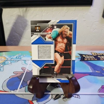 2022 Panini WWE NXT Memorabilia Blue #NXM-TBT Tyler Bate 21/49  - Image 1 of 2