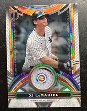 2022 Topps Tribute Stamp of Approval Relics D.J. LeMahieu 3/199