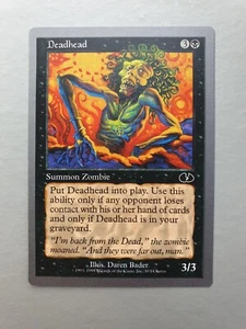 Deadhead , MTG Unglued (1998), Common Black Creature NM - Picture 1 of 2