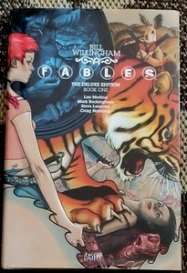 FABLES Edición Deluxe Vol 1 HC - Ediciones #1-10 Bill Willingham leer una vez - Imagen 1 de 3