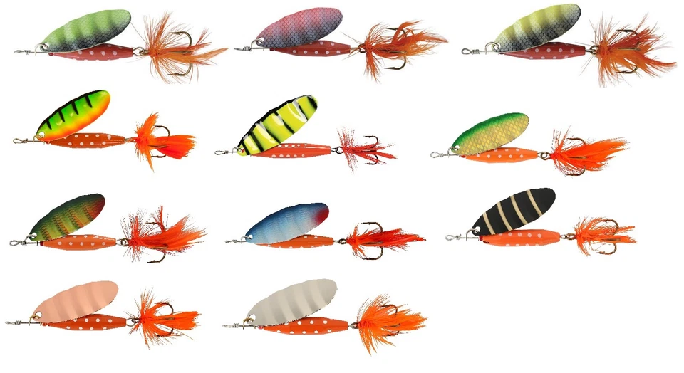 Abu Garcia Reflex Red 7g Spinner Kunstköder Blinker Raubfischköder - Bild 1 von 1