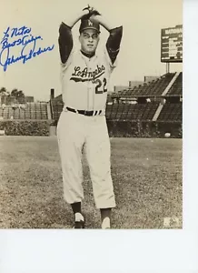 3 fotos DIFERENTES de los Brooklyn Dodgers AUTO 8x10 inscritas a NITA - Imagen 1 de 3