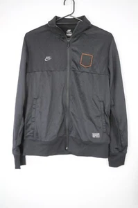 Nike Sportwear jacket Men's Large Black Pockets Long Sleeve - Picture 1 of 13