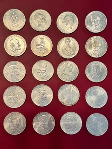 20 x 25 Schilling Österreich - Silber Münzen 800er ~ 260 Gramm - Bild 1 von 11