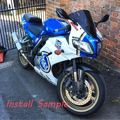 Espejos retrovisores laterales LED para moto Suzuki SV650S 2002 2003 2004 2005 2006 Foto 1 de 4