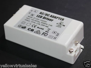 PRO LED Light Driver 12V 24W 2A Power Adapter Supply Constant Voltage 5050 5630 - Picture 1 of 10