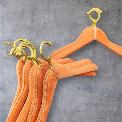 Garderobenbügel Antik Stil Holz Kleiderbügel Auswahl Vintage Retro messing - Bild 1 von 4