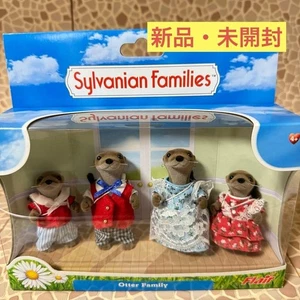 Sylvanian Families Vandyke Otter Family Calico Critters Baby Epoch Box - Imagen 1 de 5