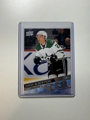 JASON ROBERTSON 2020-21 SERIES ONE YOUNG GUNS - Image 1 of 2