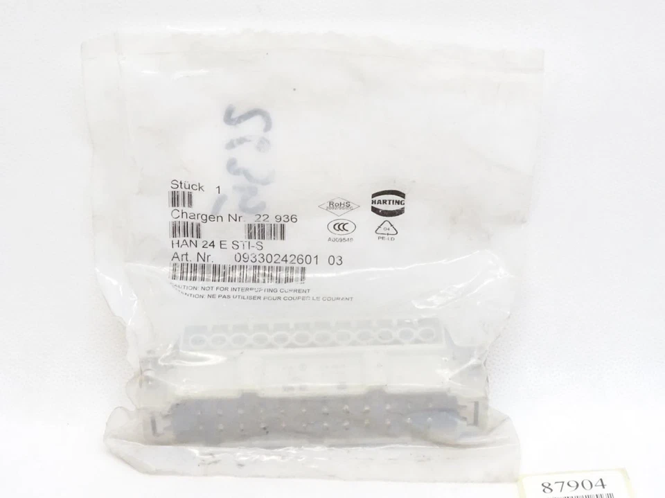 Harting HAN 24 E STI-S / 09330242601 03 / 22936 / Neu OVP - Bild 1 von 1