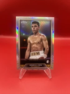 Oscar De La Hoya Refractor 2024 Topps Chrome Boxen Welterweight - Bild 1 von 2