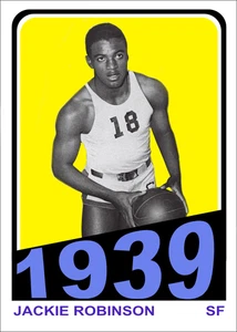 LJACards Jackie Robinson Basketball Trading Cards ACEO - Bild 1 von 4