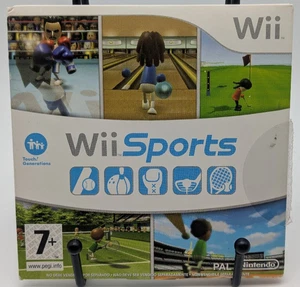 Wii Sports (Nintendo Wii, 2006) PAL en funda probado buen estado - Imagen 1 de 3