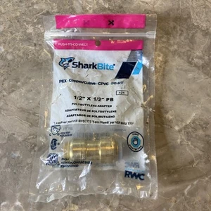 Shark bite 12” X 1/2” PB POLYBUTELENE Adapter - Picture 1 of 7