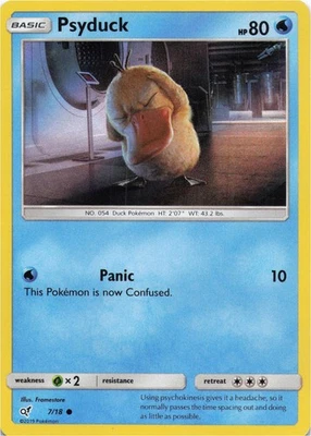Pokemon - Psyduck (Holo Common) #7/18 - Detective Pikachu Holo - Image 1 of 2