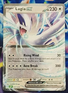 Lugia ex 017/034 Trading Card Game Classic Holo - Picture 1 of 2